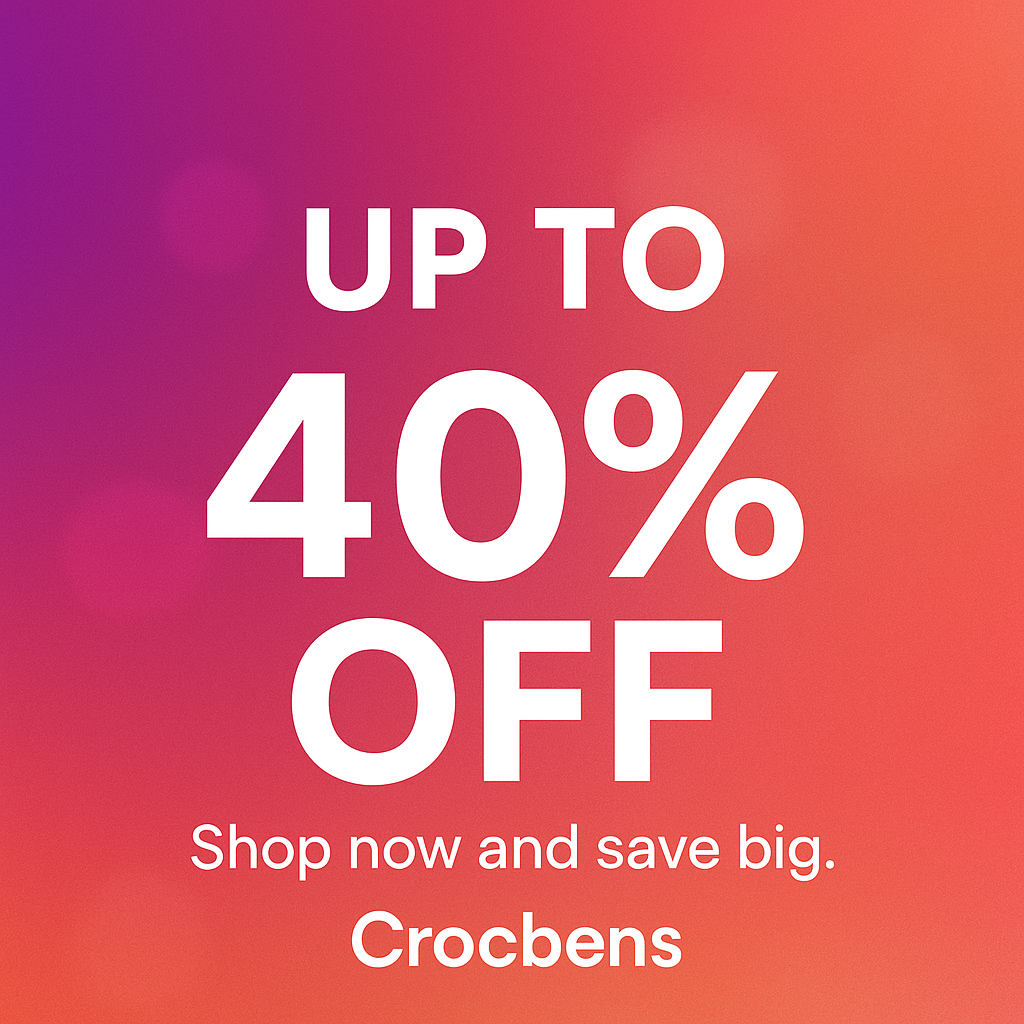 UP TO 40% OFF