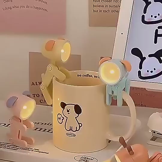 Mini LED Study Lamp – Eye-Caring Light for Home & Office